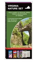 Virginia Nature Set: Field Guides to Wildlife, Birds, Trees & Wildflowers (Pocket Naturalist® Guide Set) Today Only
