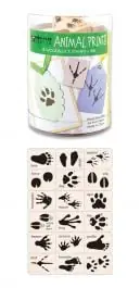 Animal Tracks Rubber Stamp Kit High Quality