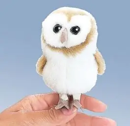 High Quality Owl (Barn) Finger Puppet