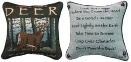 Advice From a Deer™ Pillow Crafted