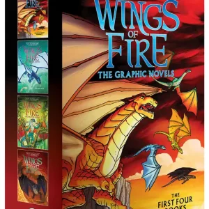 One Day Deal Wings of Fire #1-4: A Graphic Novel Box Set - English Edition