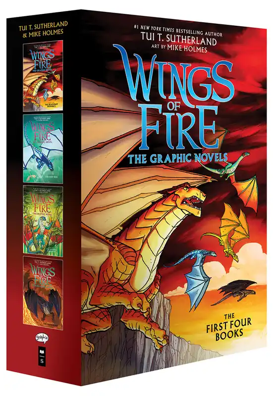 One Day Deal Wings of Fire #1-4: A Graphic Novel Box Set - English Edition