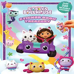 Brand New Gabby's Dollhouse Sticker Bk Treasury - English Edition