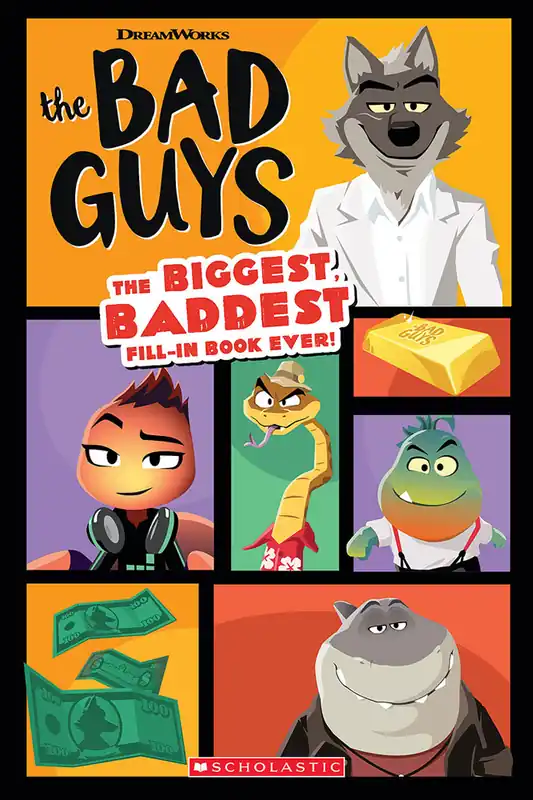 Bad Guys Movie: The Biggest, Baddest Fill-in Book Ever! - English Edition Bargain