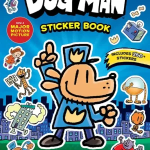 Dog Man: Official Sticker Book - English Edition New Arrival