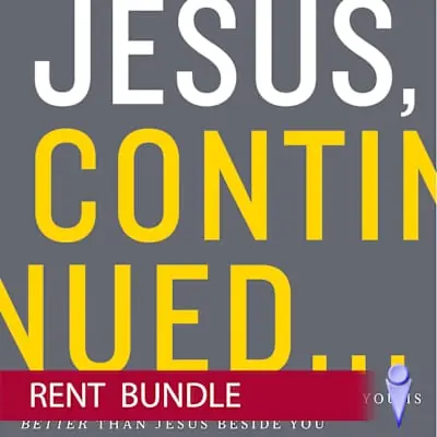 Jesus, Continued - Video Bundle (Rent) Brand New