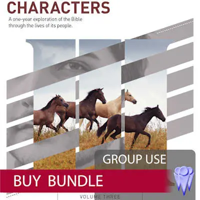 Characters Volume 3: The Kings Group Use Video Bundle Warranty Included