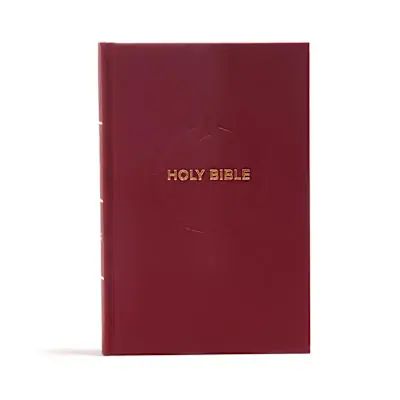 Seasonal Sale CSB Pew Bible, Garnet Hardcover