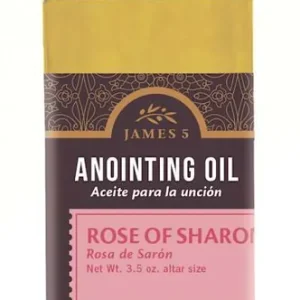 Super Sale Anointing Oil - Rose of Sharon - Altar-Size Glass Vial (Net Wt. 3.5 oz.)