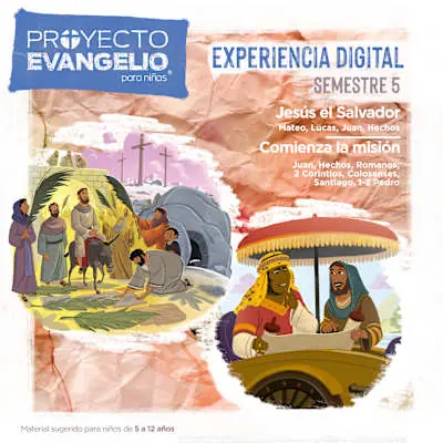 Original El Proyecto Evangelio para niños, semestre 5: Paquete para el líder - Experiencia digital descargable (menos de 25 miembros)