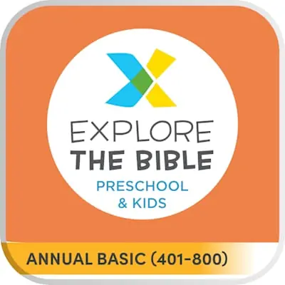 Weekend Sale Explore the Bible Preschool & Kids - Annual Basic (401-800)