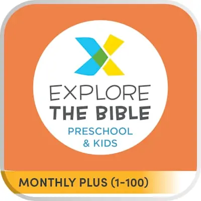 Seasonal Sale Explore the Bible Preschool & Kids - Monthly Plus (1-100)