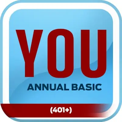 YOU Adult: Annual Basic (401+) No Minimum Order