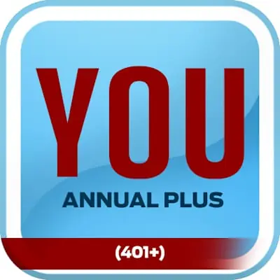Seasonal Sale YOU Adult: Annual Plus (401+)