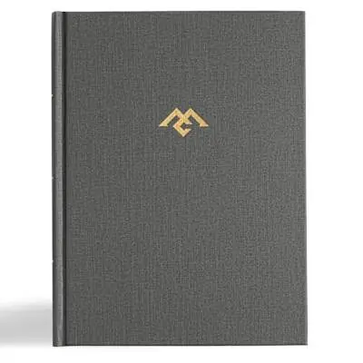 CSB Men of Character Bible, Revised and Updated, Charcoal Cloth Over Board Markdown