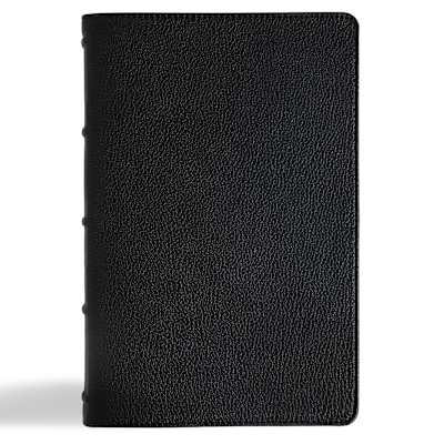 Direct From Manufacturer CSB Oswald Chambers Bible, Legacy Edition, Black Premium Goatskin