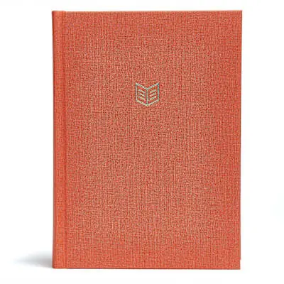 CSB She Reads Truth Bible, Poppy Linen Cloth Over Board Place Order
