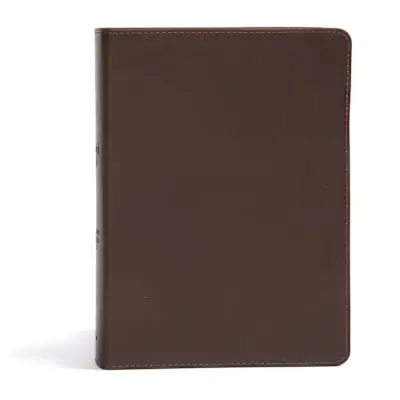 Sale CSB She Reads Truth Bible, Brown Genuine Leather
