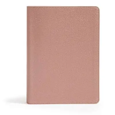 CSB She Reads Truth Bible, Rose Gold LeatherTouch, Indexed Seasonal Sale