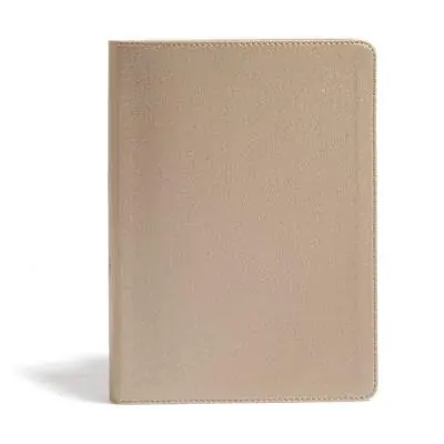 CSB She Reads Truth Bible, Champagne Gold LeatherTouch, Indexed Special Offer