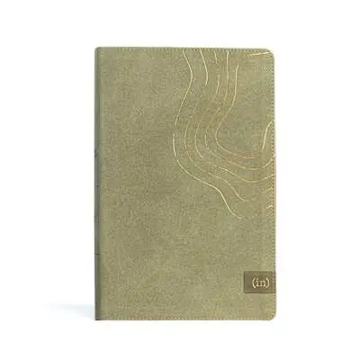 CSB (in)courage Devotional Bible, Sage LeatherTouch, Indexed Limited Time