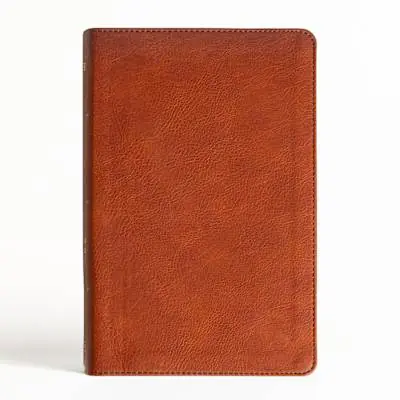 Professional Grade NASB Large Print Personal Size Reference Bible, Burnt Sienna LeatherTouch