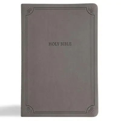 Buy Online NASB Large Print Thinline Bible, Value Edition, Charcoal LeatherTouch