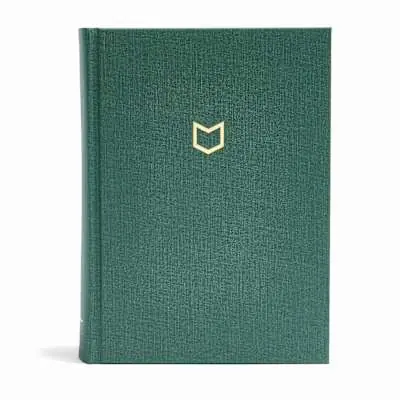 CSB He Reads Truth Bible, Evergreen Cloth Over Board, Indexed In Demand