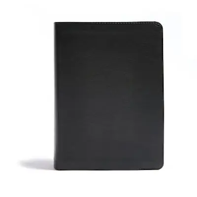 CSB He Reads Truth Bible, Black LeatherTouch Indexed Sale