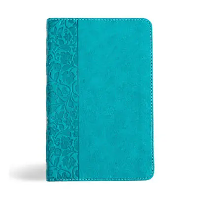 NASB Personal Size Bible, Teal LeatherTouch Get Yours