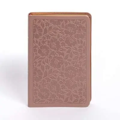 NASB Personal Size Bible, Rose Gold LeatherTouch No Minimum Order