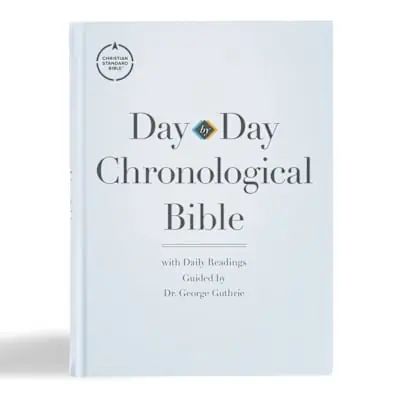 CSB Day-by-Day Chronological Bible, Hardcover Today Only