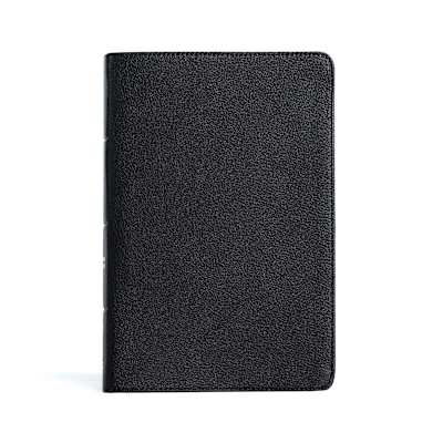Worldwide Shipping CSB Giant Print Reference Bible, Black Genuine Leather, Indexed