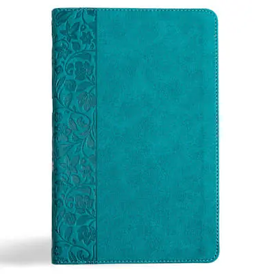 Holiday Sale CSB Thinline Bible, Teal LeatherTouch