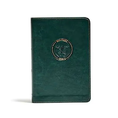 CSB Military Bible, Green LeatherTouch Don’t Miss Out