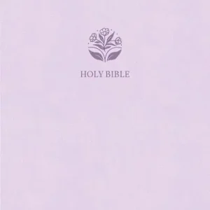 Trending KJV Large Print Compact Reference Bible, Lavender LeatherTouch