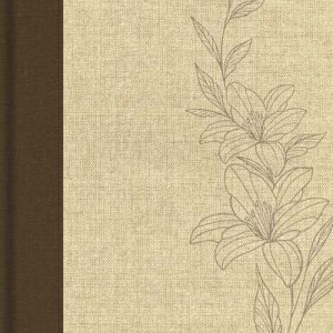 Flash Sale CSB Single-Column Wide-Margin Bible, Cream Cloth Over Board