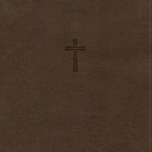 Worldwide Shipping CSB Super Giant Print Reference Bible, Optimal Type, Digital Study Edition, Brown LeatherTouch, Indexed