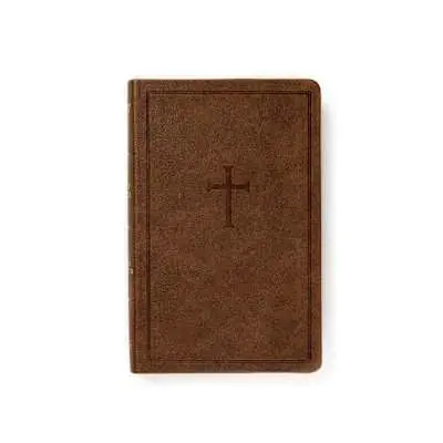 Best Choice KJV Personal Size Bible, Brown LeatherTouch
