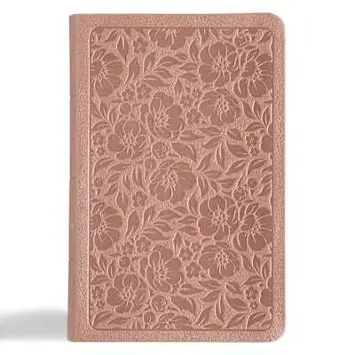 KJV Personal Size Bible, Rose Gold LeatherTouch Markdown