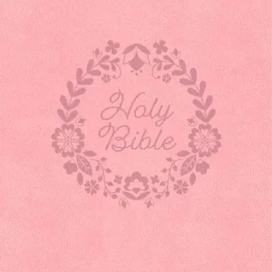 Popular KJV Thinline Bible, Value Edition, Soft Pink LeatherTouch