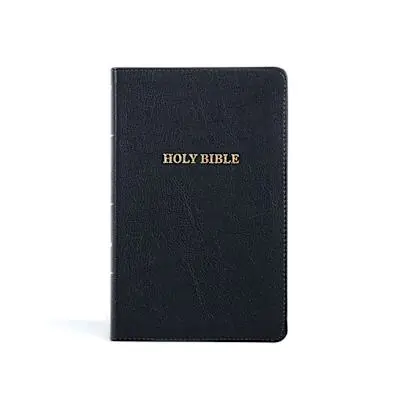 Special Discount KJV Thinline Reference Bible, Black LeatherTouch