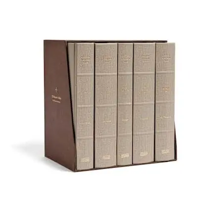 CSB Reader's Bible, Cloth Over Board, Five-Volume Collection Worldwide Shipping