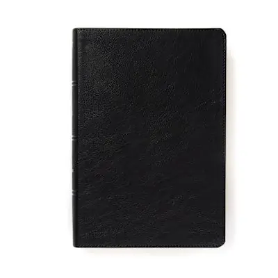 Worldwide Shipping KJV Pastor’s Bible, Black LeatherTouch