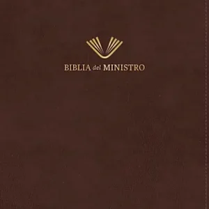 Price Drop RVR 1960 Biblia del ministro, edición ampliada, caoba piel fabricada