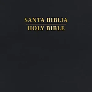 RVR 1960/KJV Biblia bilingüe tamaño personal, negro tapa dura (Edición 2024) Top Pick