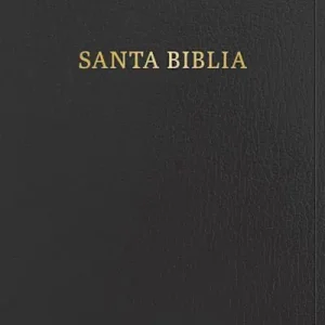 RVR 1960 Biblia letra gigante, negro imitación piel con índice  (Edición 2023) Modern