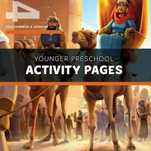 Same Day Shipping The Gospel Project for Preschool: Younger Preschool Activity Pages - Volume 4: Foolishness and Wisdom