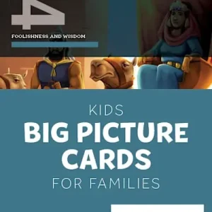 Professional Grade The Gospel Project for Kids: Kids Big Picture Cards - Volume 4: Foolishness and Wisdom