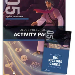 Worldwide Shipping The Gospel Project for Preschool: Older Preschool Activity Pack - Volume 5: Division and Defiance